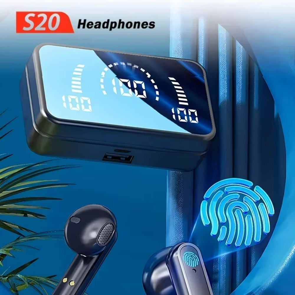 QCY TWS S20 Earphone Bluetooth - Wireless Earbuds Tws recension och pris