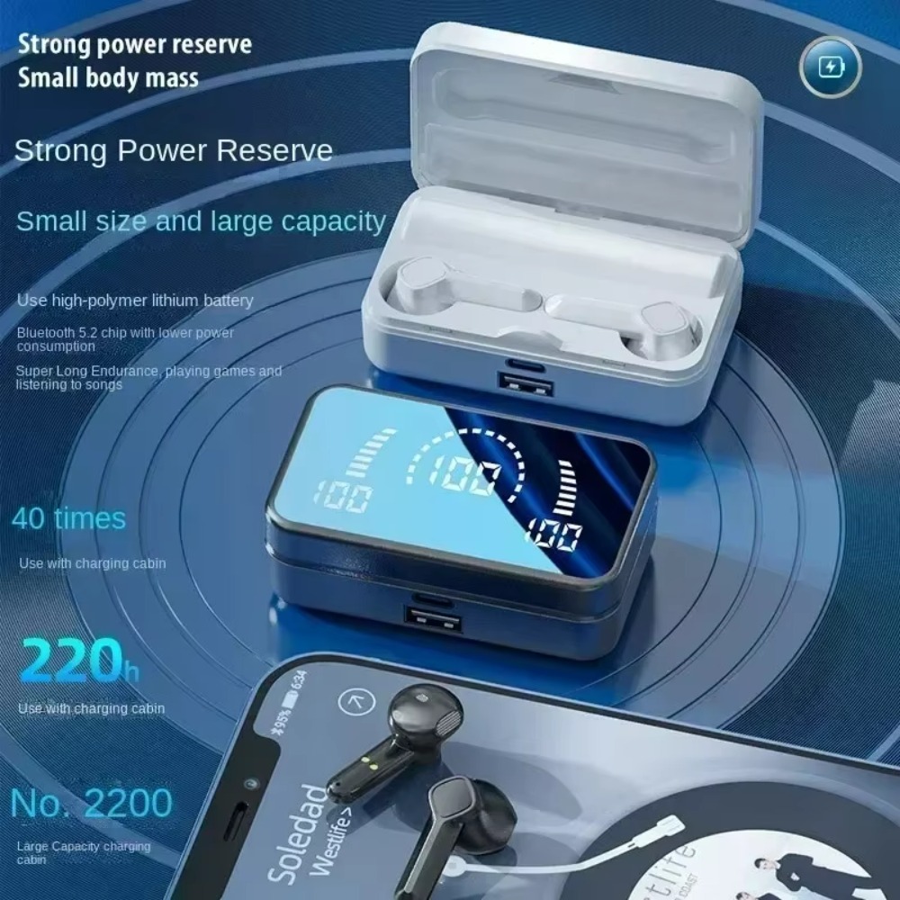 QCY TWS S20 Earphone Bluetooth - Wireless Earbuds Tws recension och pris