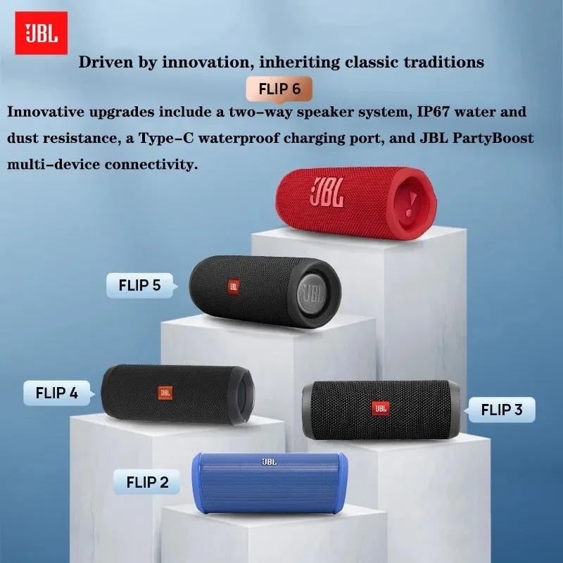 JBL FLIP6 Cylinder Bluetooth S - Jbl Speaker Flip 6 recension och pris