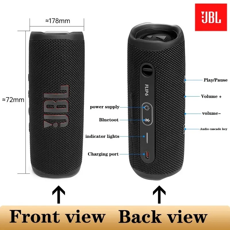 JBL FLIP6 Cylinder Bluetooth S - Jbl Speaker Flip 6 recension och pris