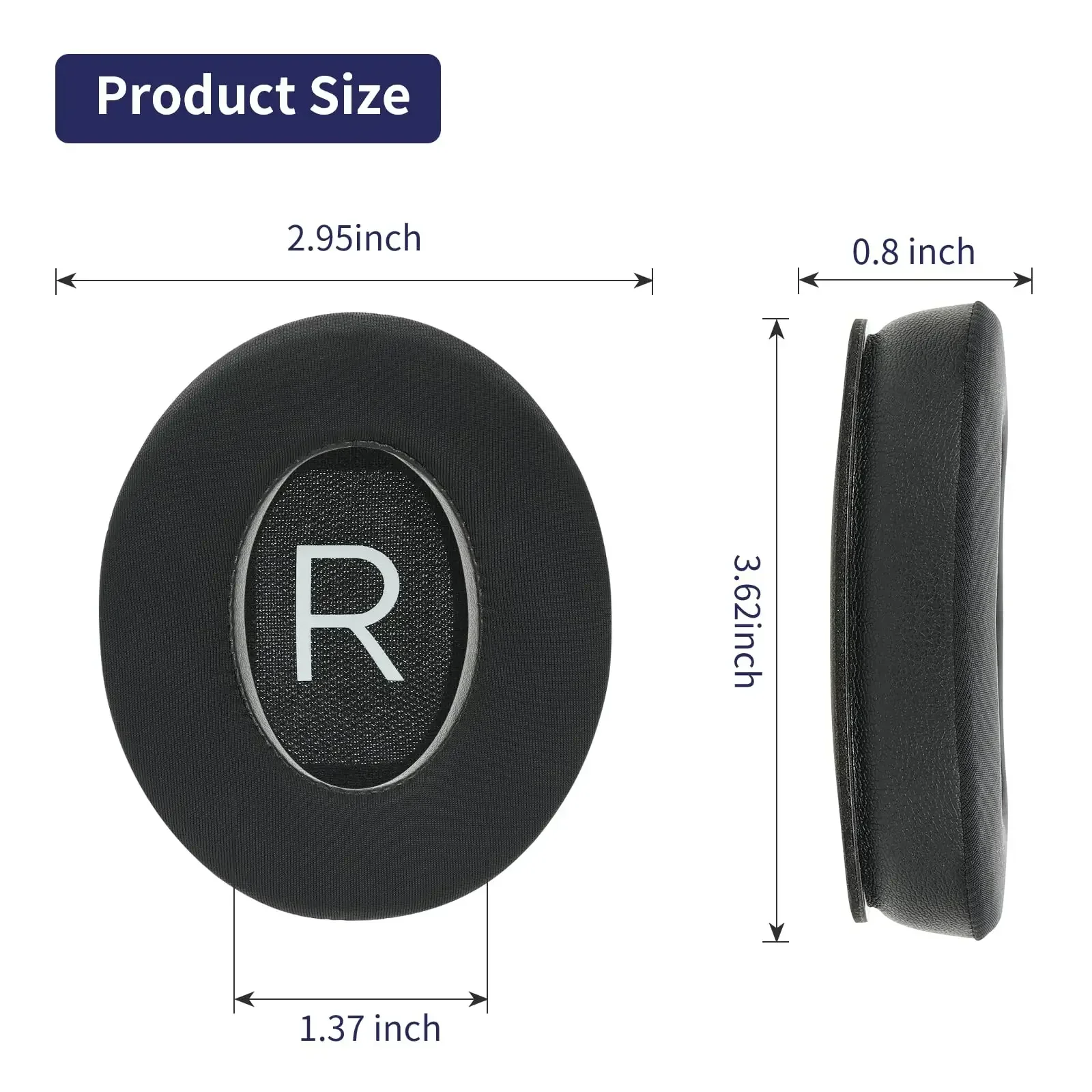 Replacement Ear Pads Cups Earp - Bose Headphone Qc45 recension och pris