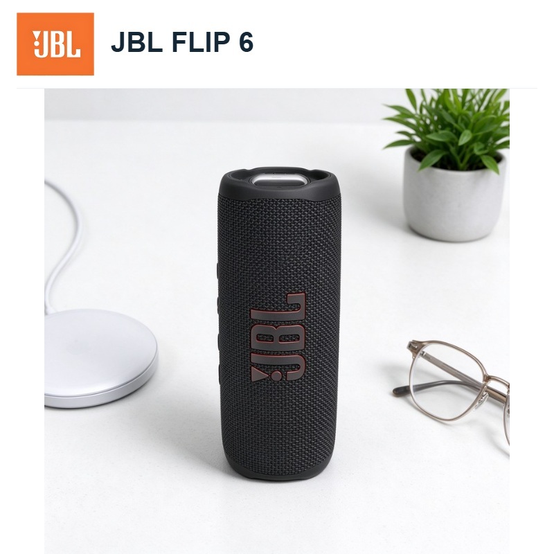 JBL FLIP6 Portable Speaker wit - Jbl Speaker Flip 6 recension och pris